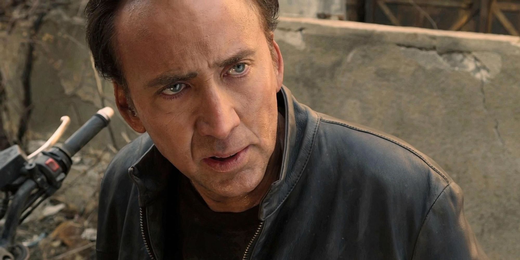 Nicholas Cage as Ghost Rider.