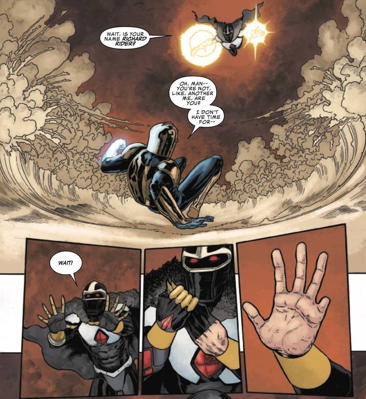 Richard Rider Nova Reunites with His Brother Robbie, aka Talonar