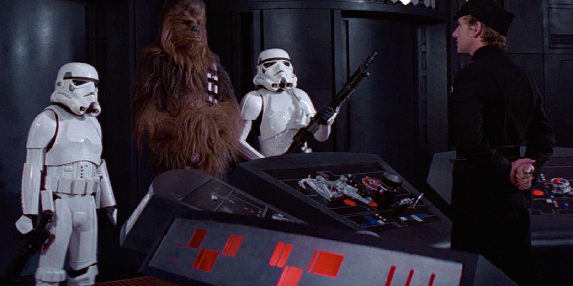 特撮 Star Wars: Power of the Force Han and Luke in Stormtrooper Disguise with Chewbacca as Prisoner Cinema Scenes Death Star Escape Action F 特撮 Star Wars: Power of the Force Han and Luke in