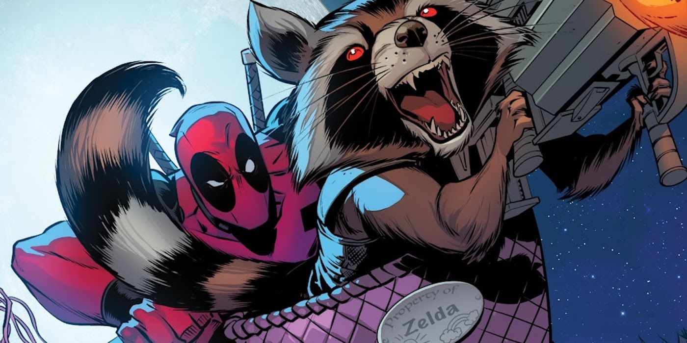 rocket raccoon deadpool