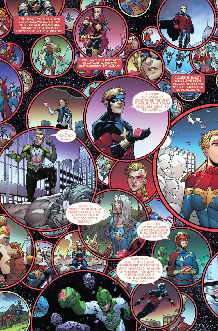 EXCL. PREVIEW: Captain Marvels Unite in Infinity Countdown: Captain ...