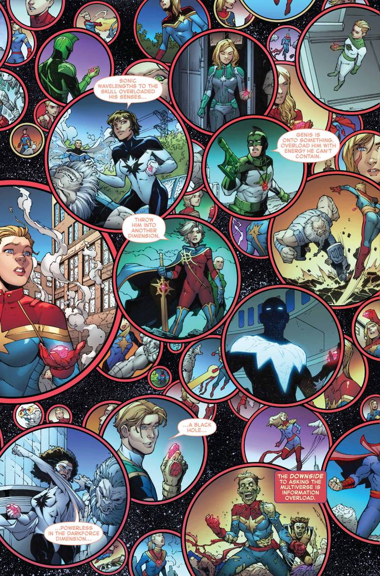 EXCL. PREVIEW: Captain Marvels Unite in Infinity Countdown: Captain ...