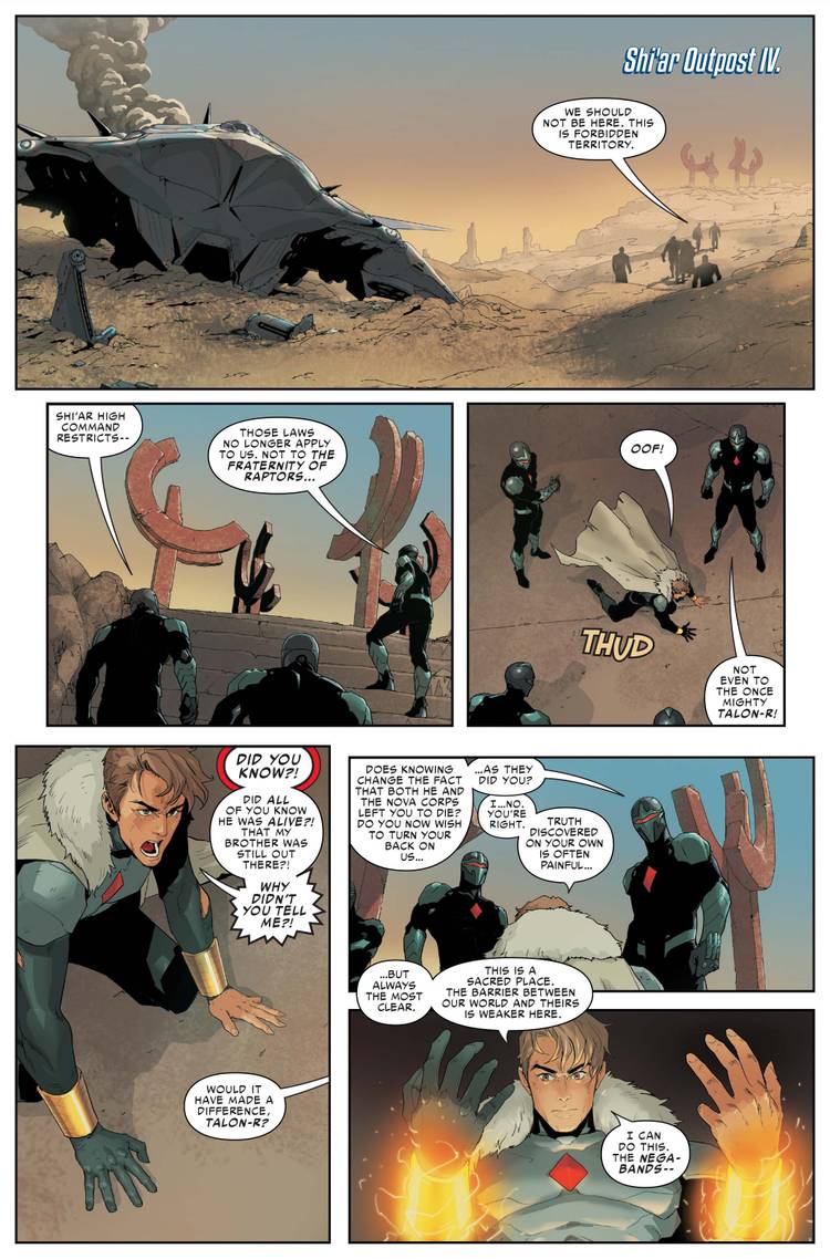 EXCL. PREVIEW: The Fraternity of Raptors Strike in Infinity Countdown ...