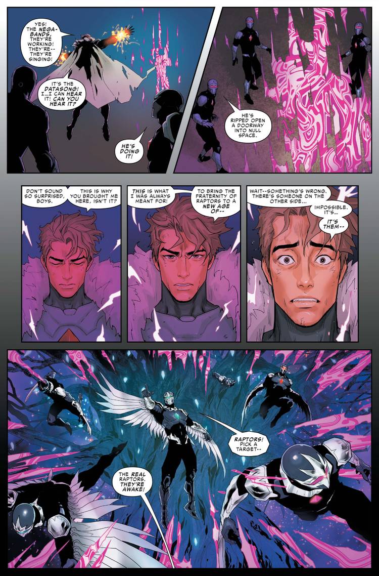 EXCL. PREVIEW: The Fraternity of Raptors Strike in Infinity Countdown ...