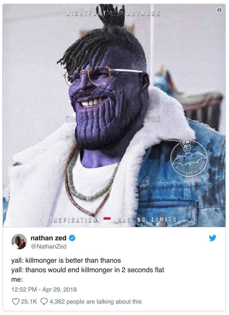 Oh Snap 25 Memes Only People Who Have Seen Infinity War Will Get