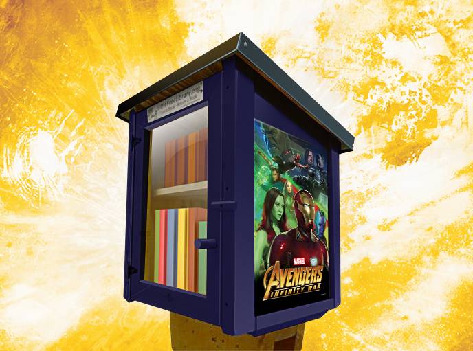 Disney Bringing Avengers: Infinity War Pop-Up Libraries to the US
