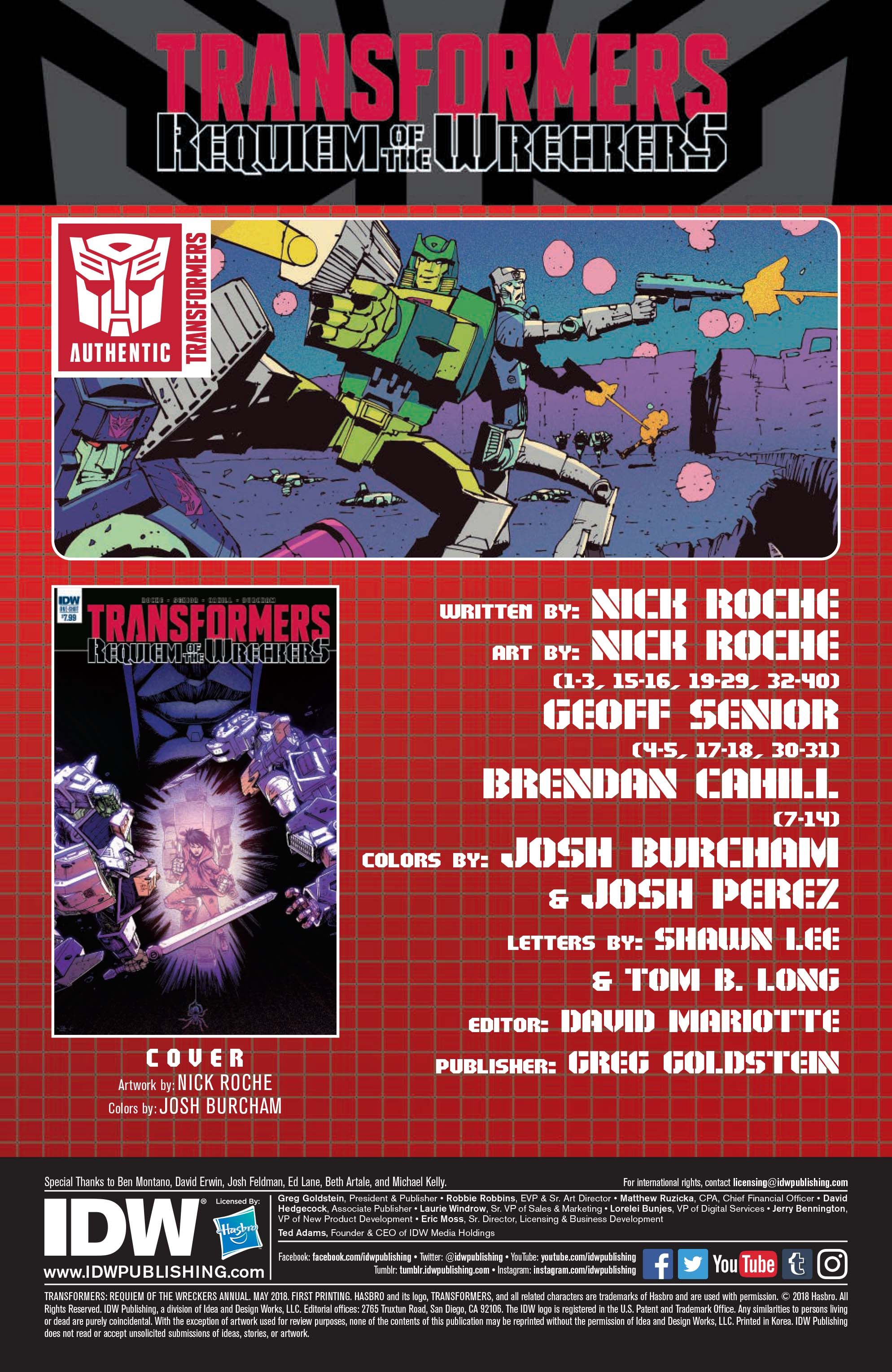 EXCLUSIVE PREVIEW: Transformers: Requiem of the Wreckers