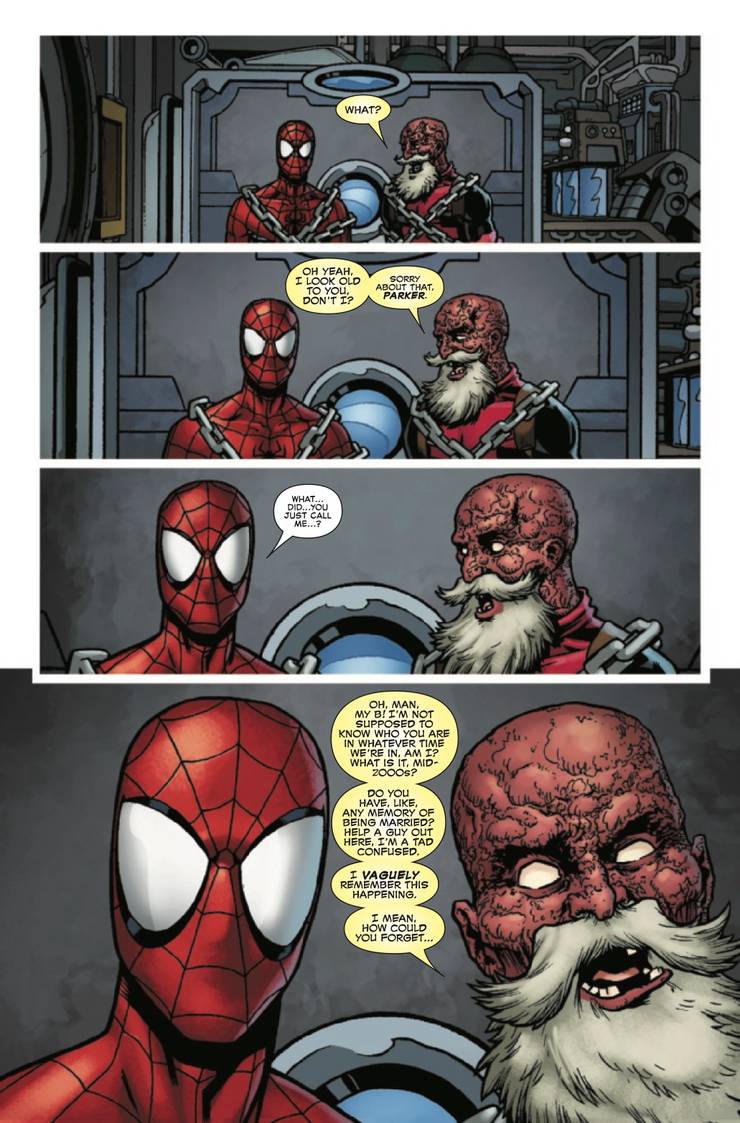 Wade Wilson Makes A One More Day Joke In Spider Man Deadpool 33 Wade Wilson Makes A One More Day Joke In Spider Man Deadpool 33