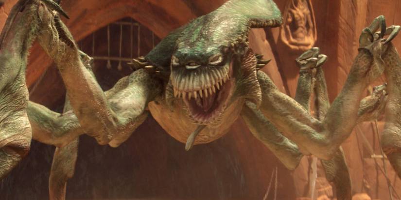 The Acklay on Geonosis