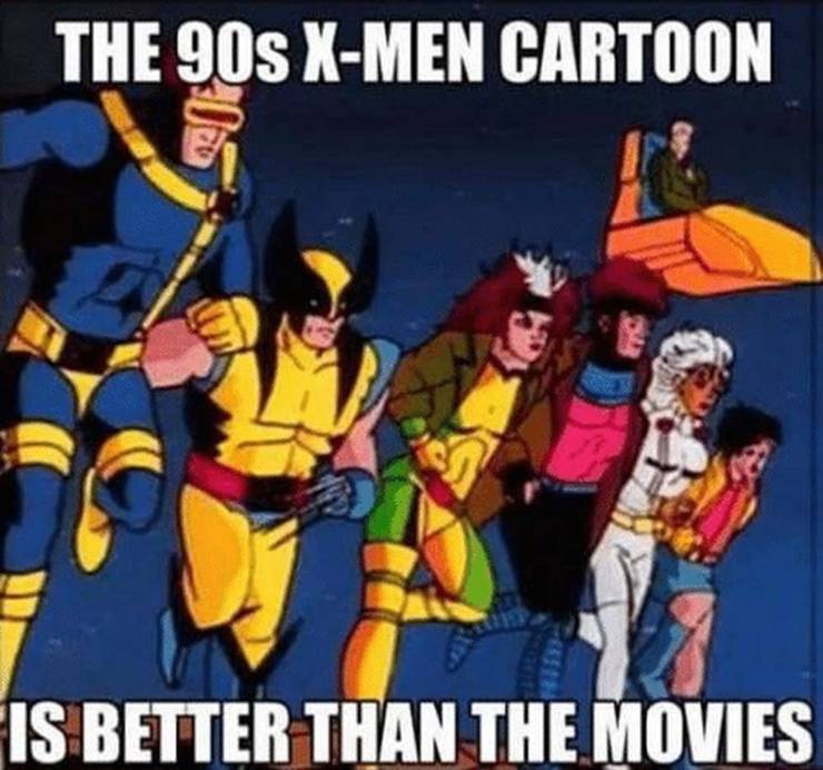 X Men The Animated Series The 20 Most Hilarious Memes Cbr