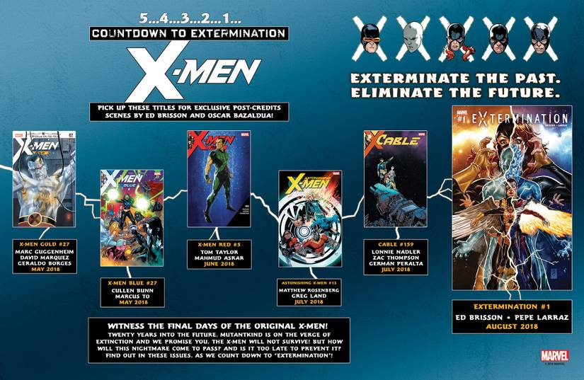 Marvel Reveals X-Men Extermination Post-Credits Scenes Checklist
