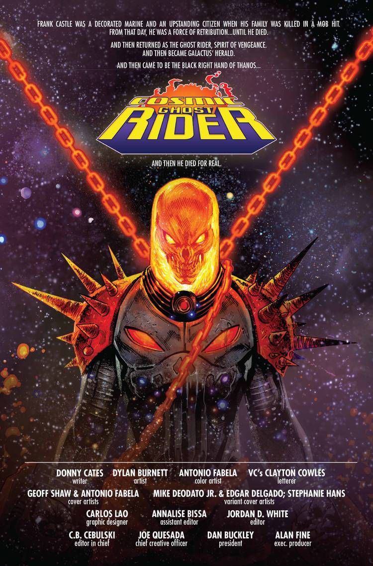 Cosmic Ghost Riderr PREVIEW: Cosmic Ghost Rider #1 (of 5)