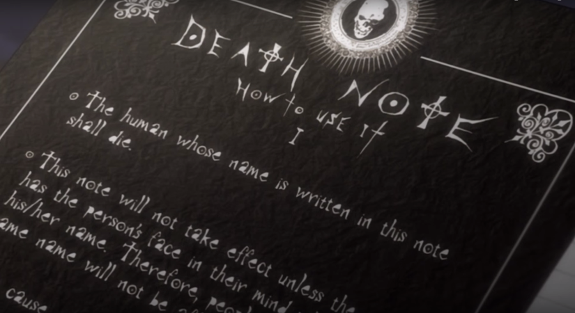Death Note First Rurle 10 Weird Rules That Ryuk From Death Note Has To Follow