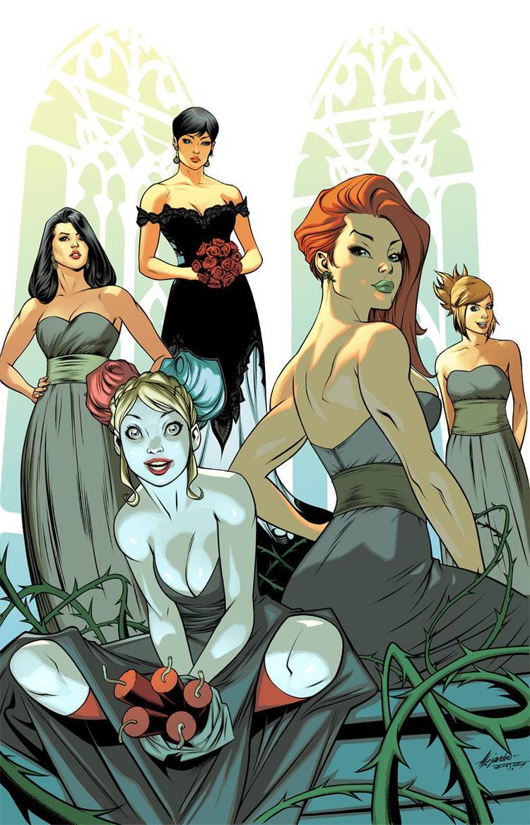 Ale Garza's Batman #50 Variant Reveals Catwoman's Bridal Party