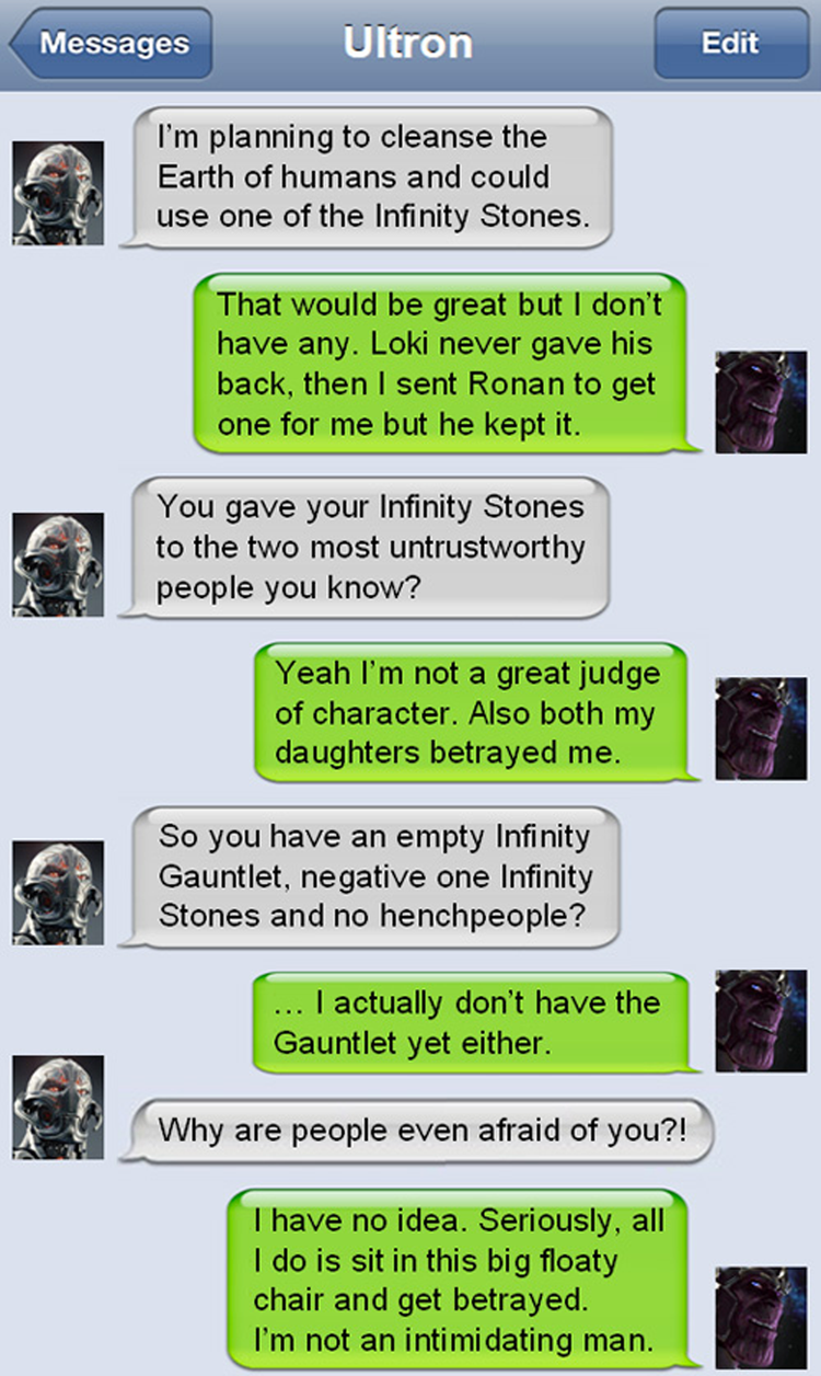 20 Hilarious MCU Superhero Text Memes