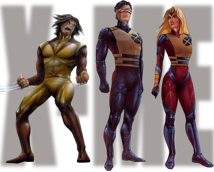 X Men 10 Pieces Of Hero Concept Art Better Than The Movies And 7 Villains That Look Worse