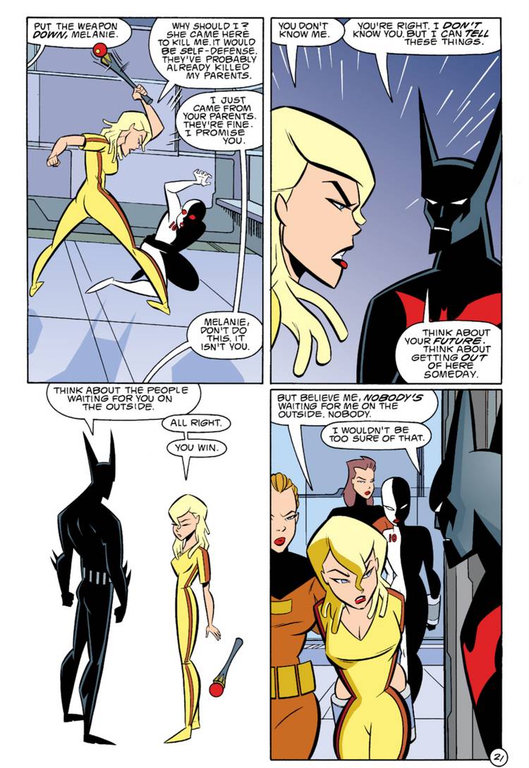 The Story Behind Batman Beyond's Doomed Romance with Ten