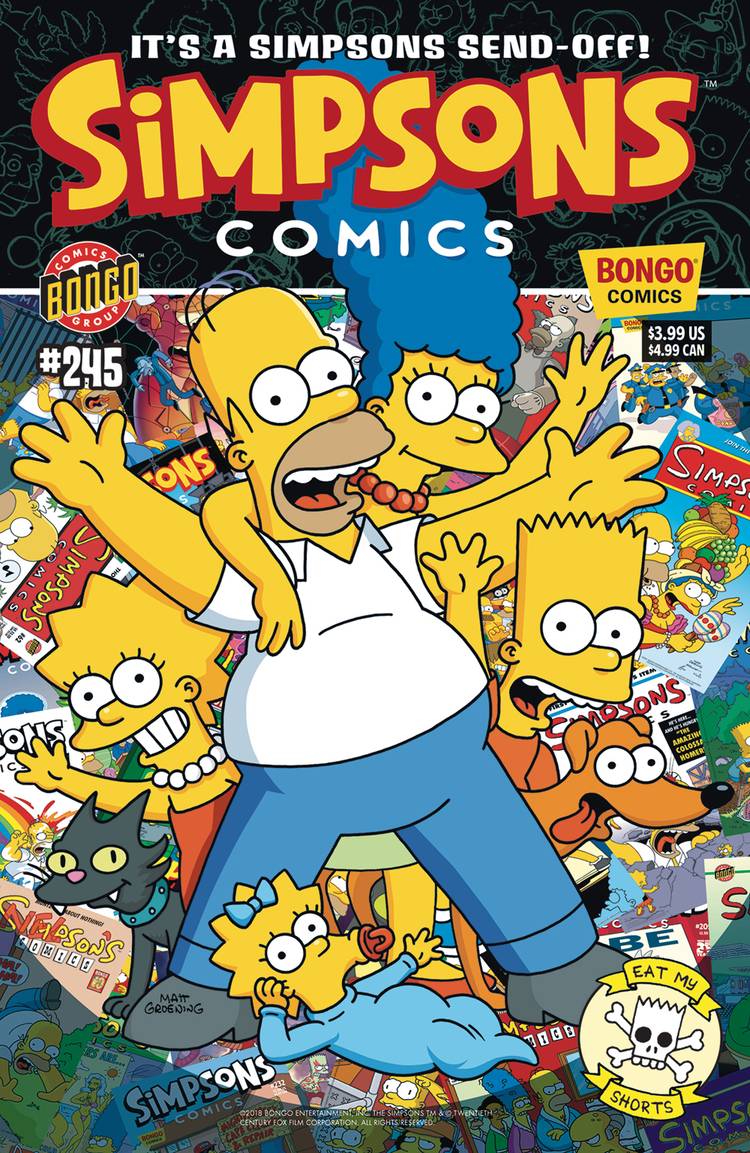 Simpsons Comics to End Publication After 25 Years