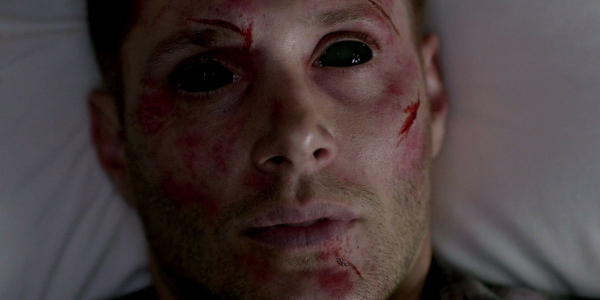 Jensen Ackles como Demon Dean Winchester em Sobrenatural