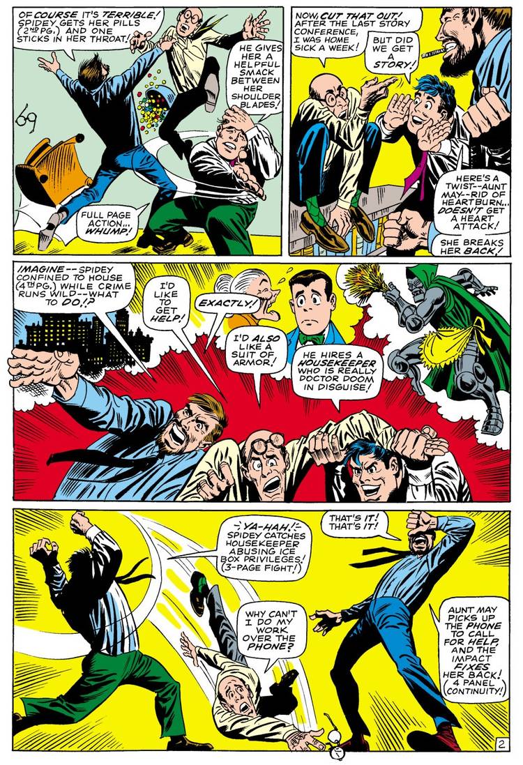 Methodous Marvel The 'Marvel Method' As Depicted in Actual Marvel Comics