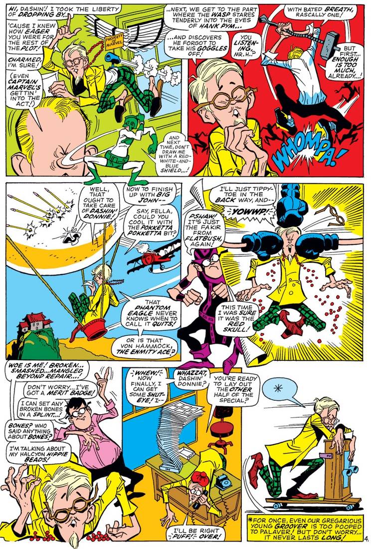 Methodous Marvel The 'Marvel Method' As Depicted in Actual Marvel Comics