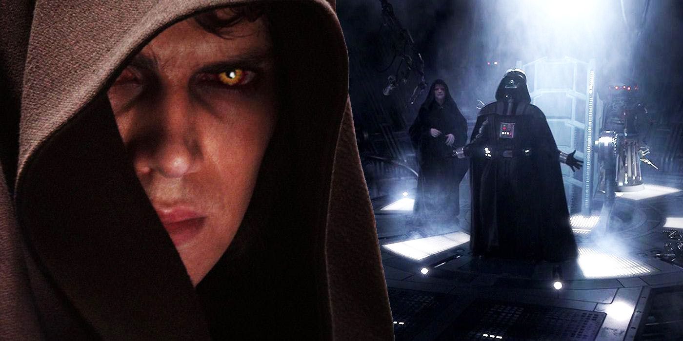 Anakin becoming evil Darth Vader