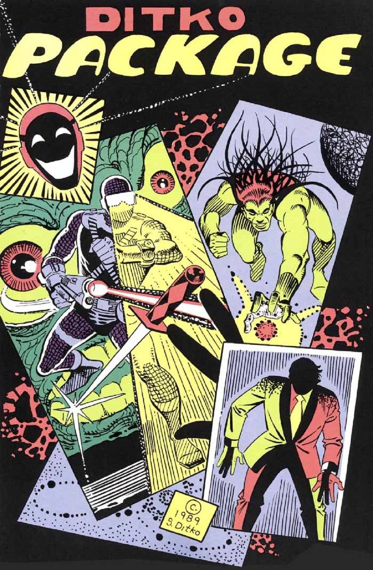 Did Ditko Destroy a Comic Over a Lettering Dispute?