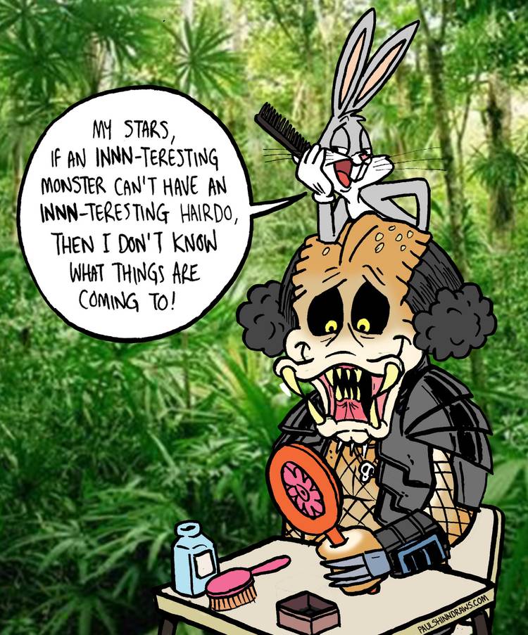 Comic Characters Hunted By/Hunting the Predator Gallery