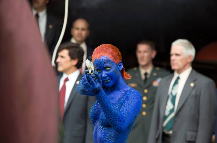 Dark Phoenix How Jennifer Lawrence S Mystique Has Evolved Visually