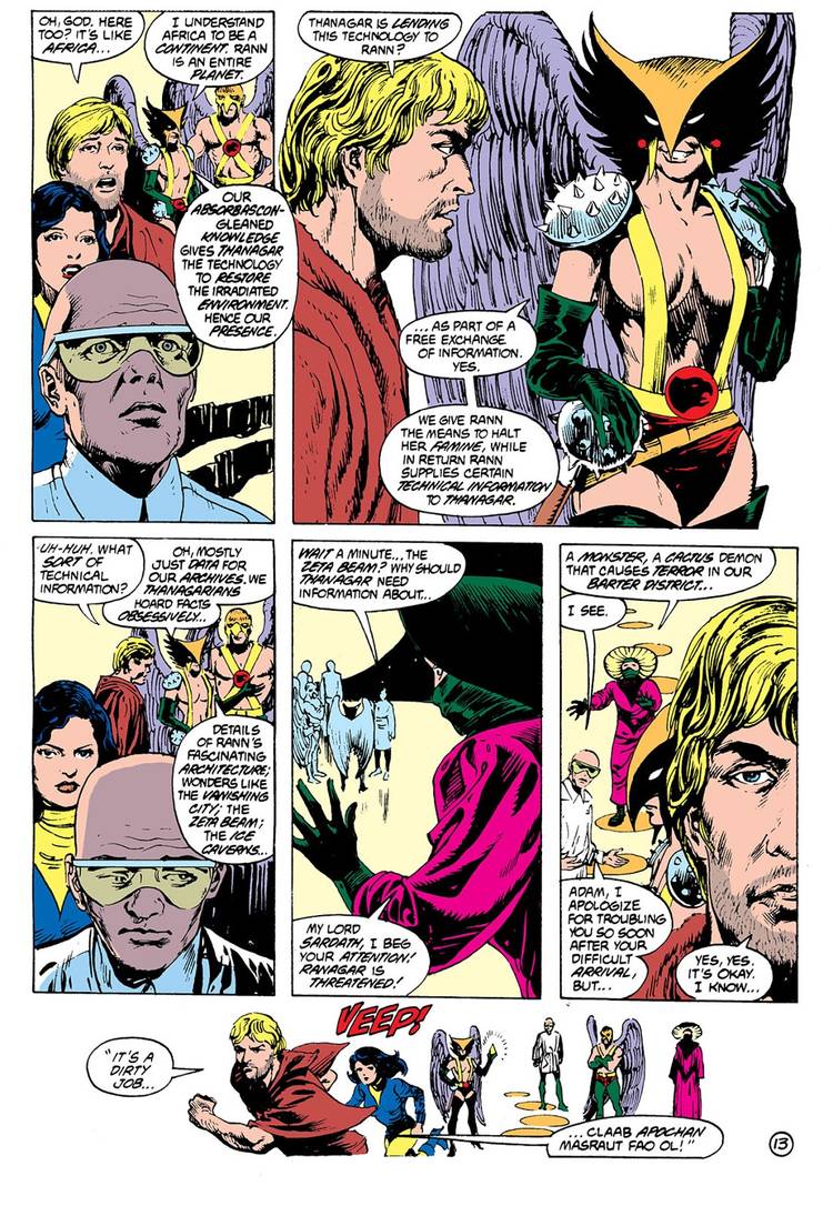 When Alan Moore Made Adam Strange's Background Super Disturbing