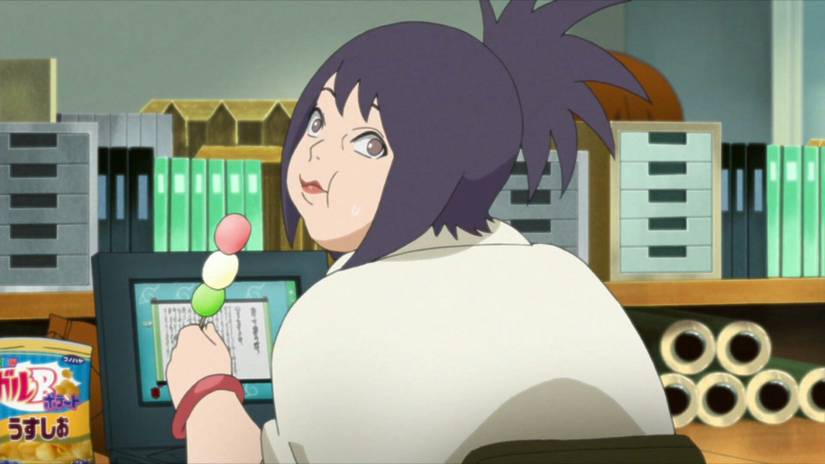 Anko Eating Dango Boruto