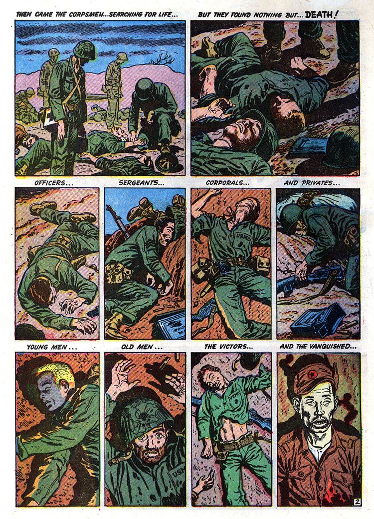 The Pre-Code Marvel War Story That Showed the True Horror of War