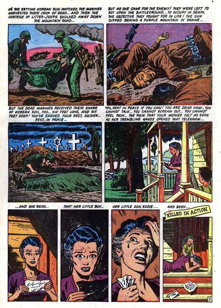 The Pre-Code Marvel War Story That Showed the True Horror of War