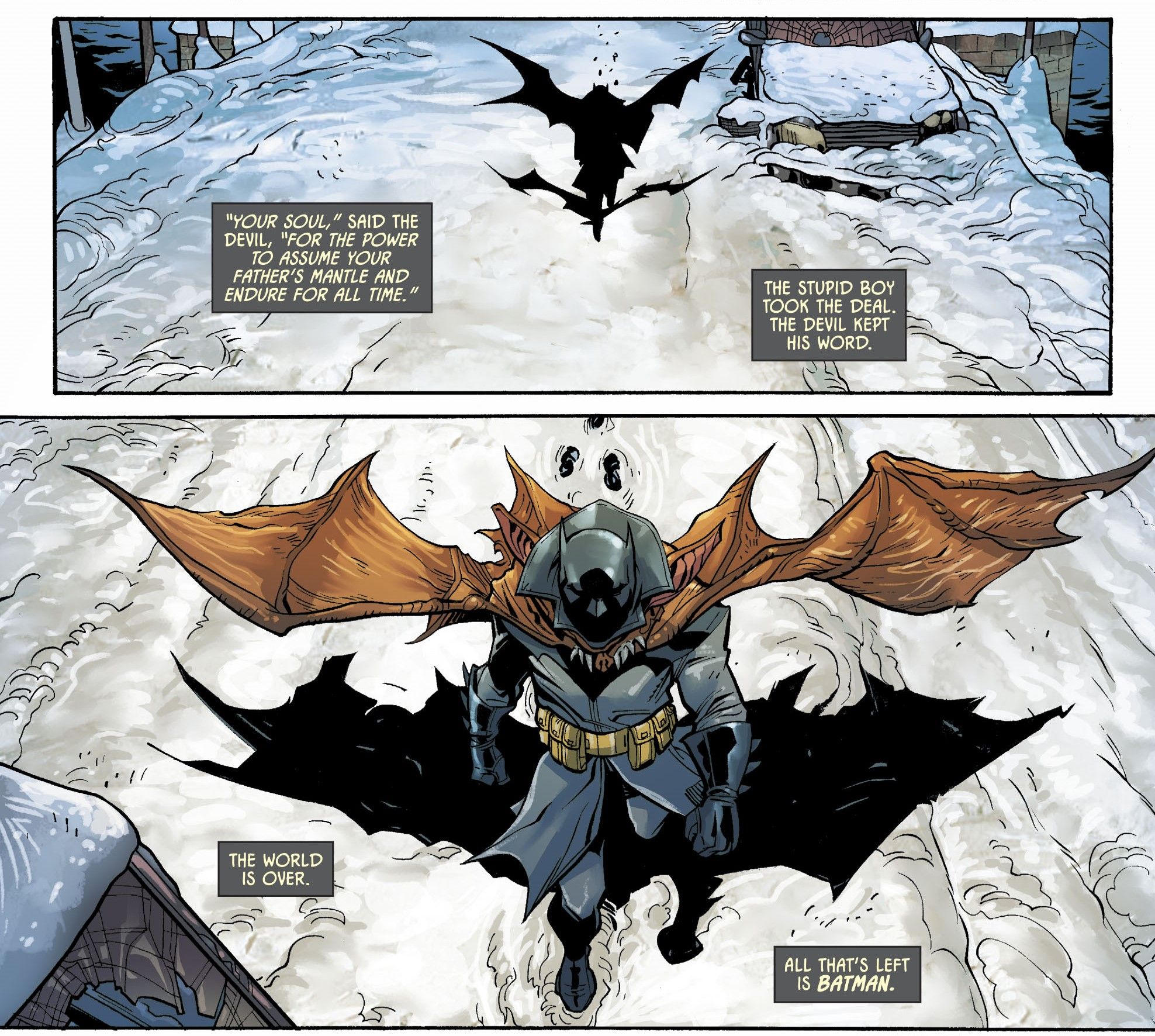 Damian Wayne's Demonic Batman 666 Returns to the DC Universe