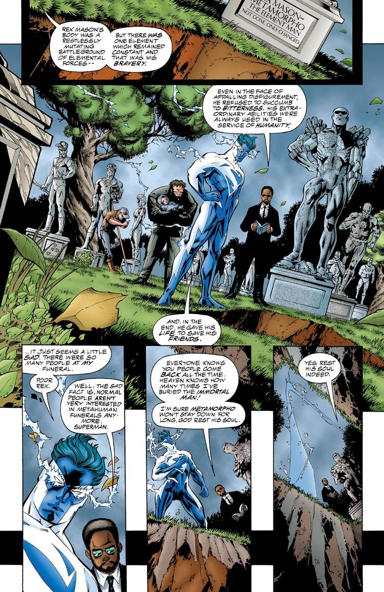 The Fourth Time Was the Charm for Metamorpho Coming Back to Life!