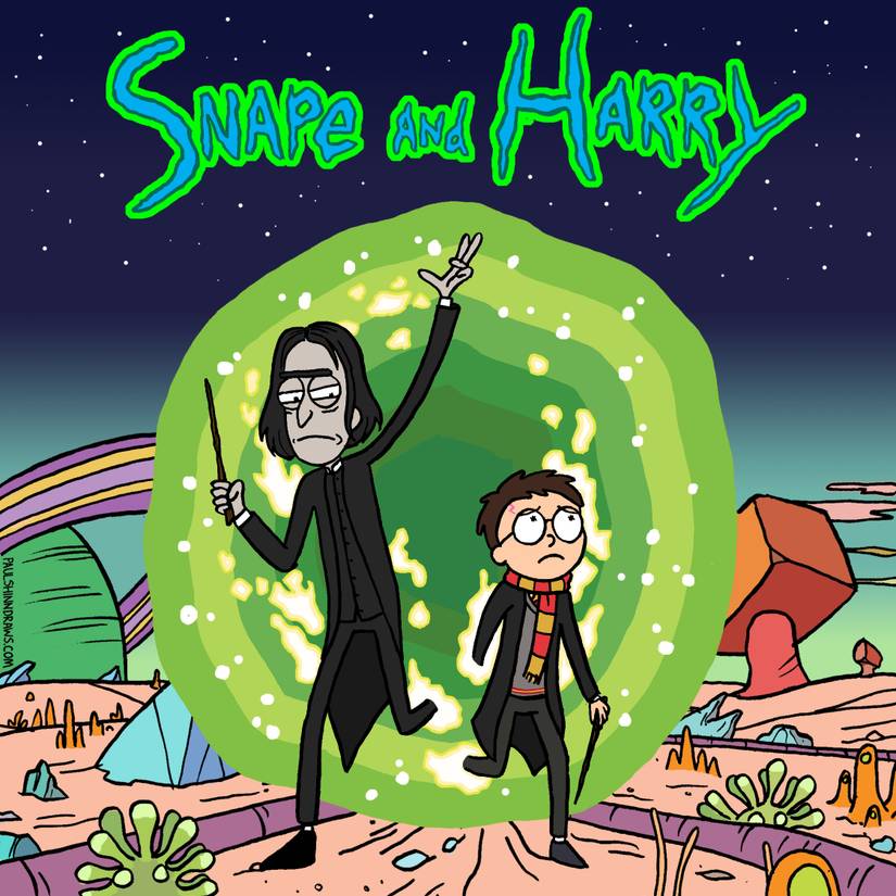 Comic Characters Enter the Harry Potter Universe