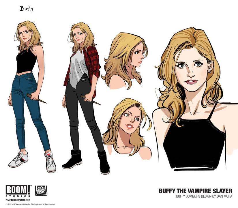 April Robot New Buffy the Vampire Slayer Character Designs Revealed