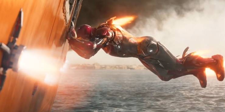 Traje de Iron Man a distancia Spider-Man Homecoming