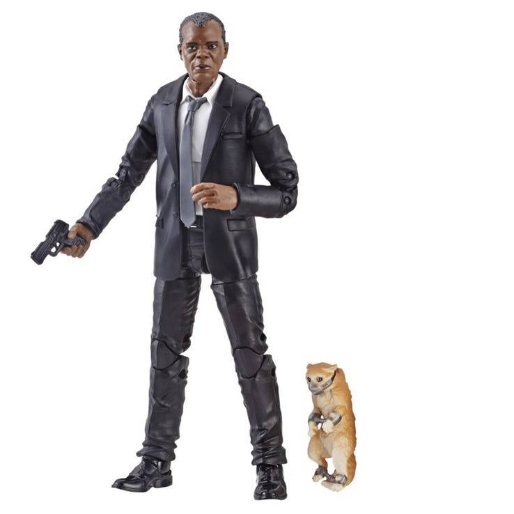 New Toy Leak By Hasbro May Have Spoiled A Huge 'Captain Marvel' Twist 2 Marvel Legends figure Nick Fury Goose