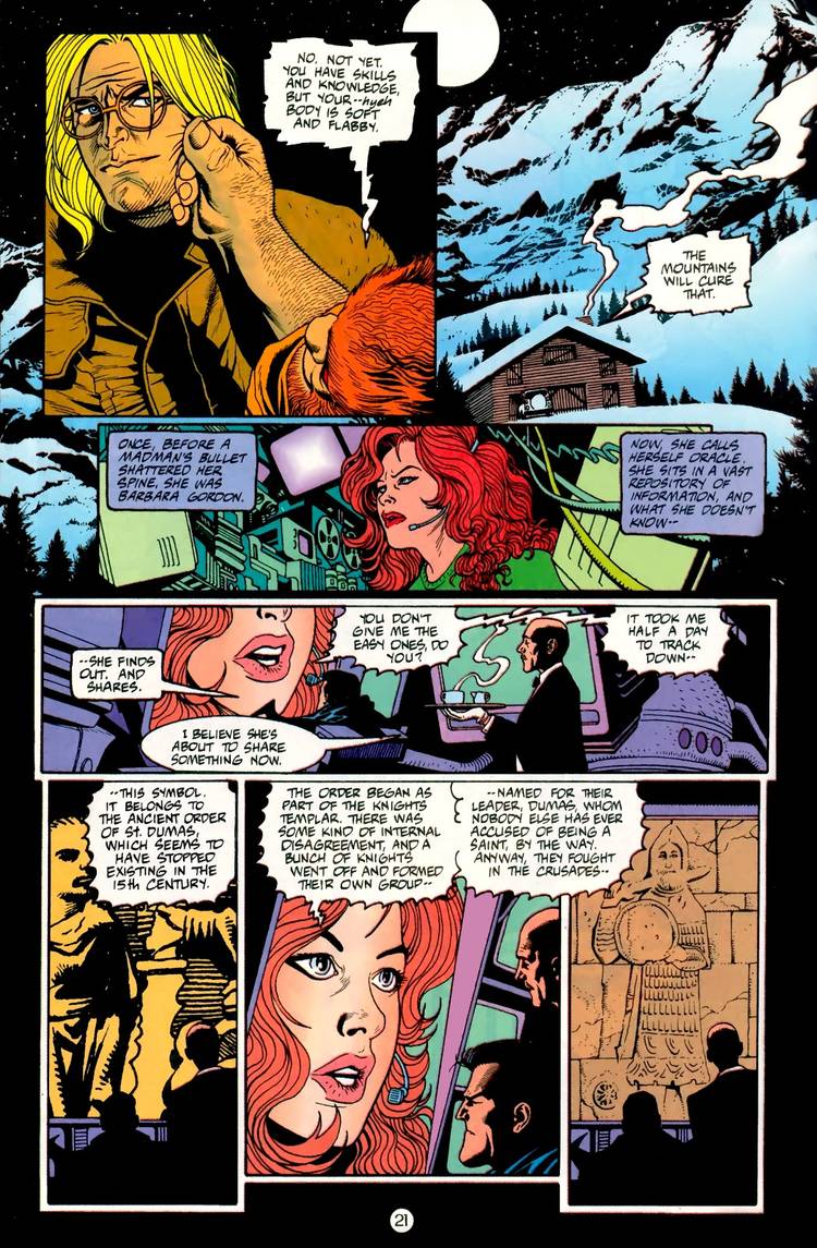 When Did Barbara Gordon's Oracle Symbol Debut?