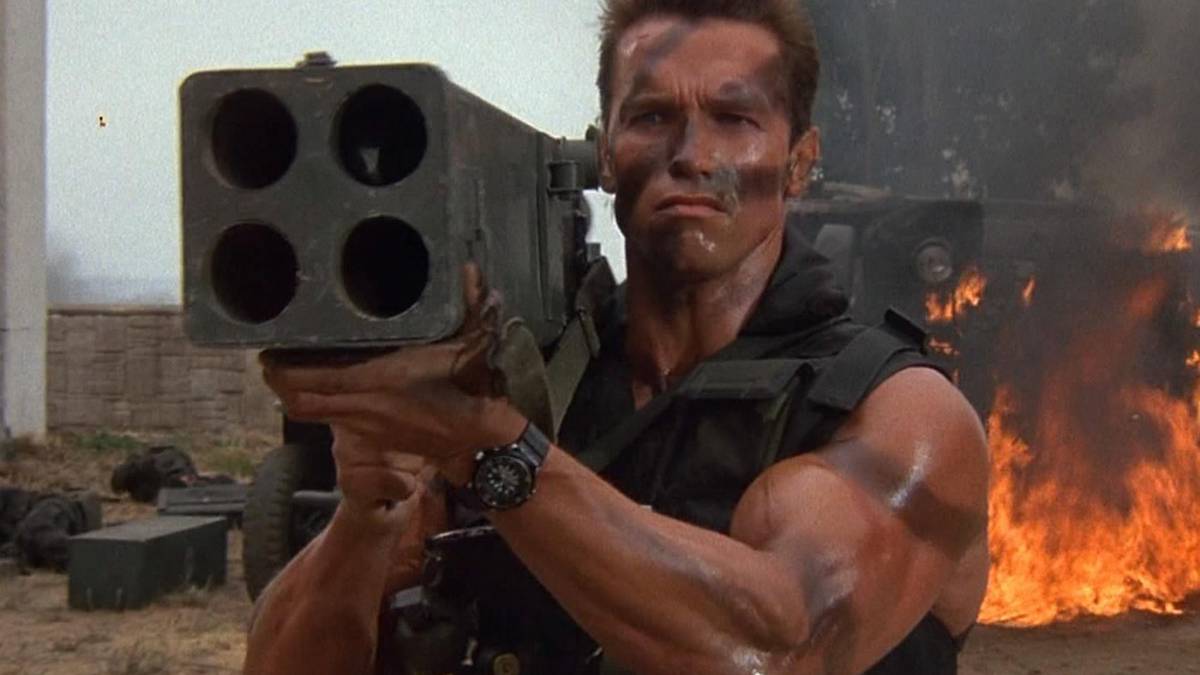 Schwarzenegger Shares 'Disarming' Commando Scene He Wasn't Allowed to Film