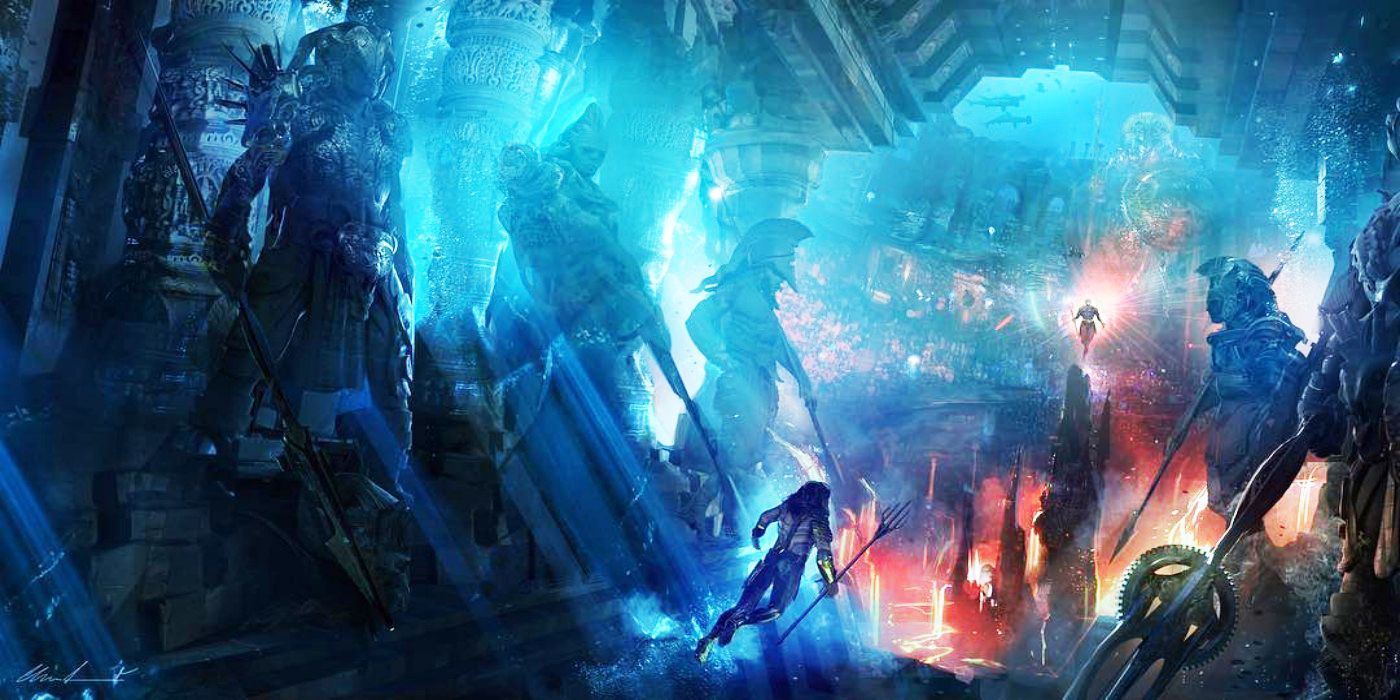 Water Works Insane Pieces Of Aquaman Concept Art Cbr