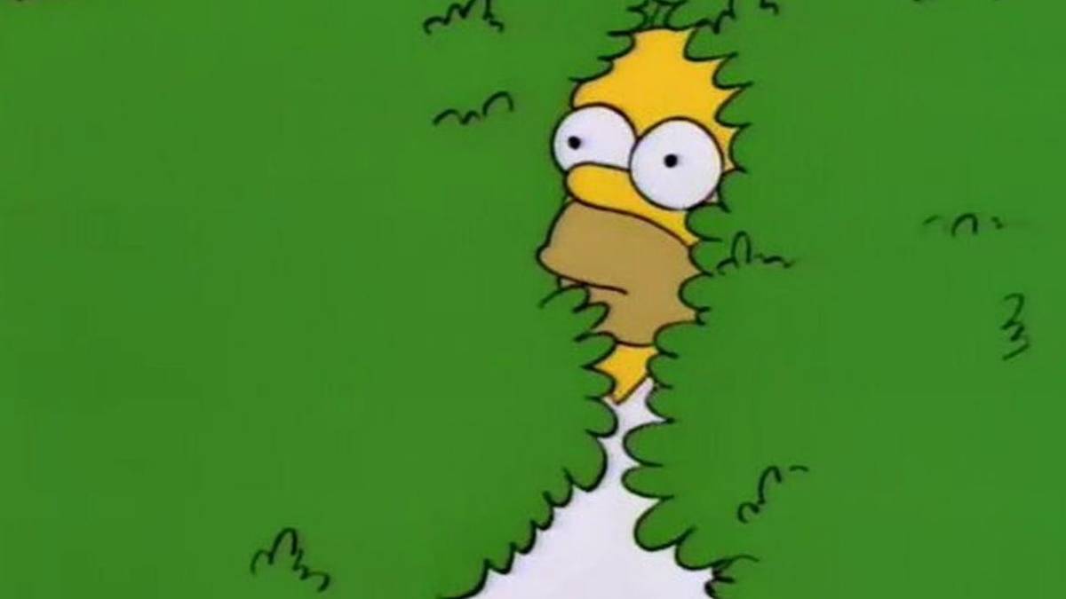 Simpsons Uses Disappearing Home GIF