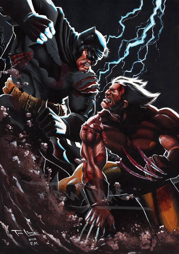 The Art Of War 20 Marvel Vs Dc Fan Art Fights We Wish Were Real