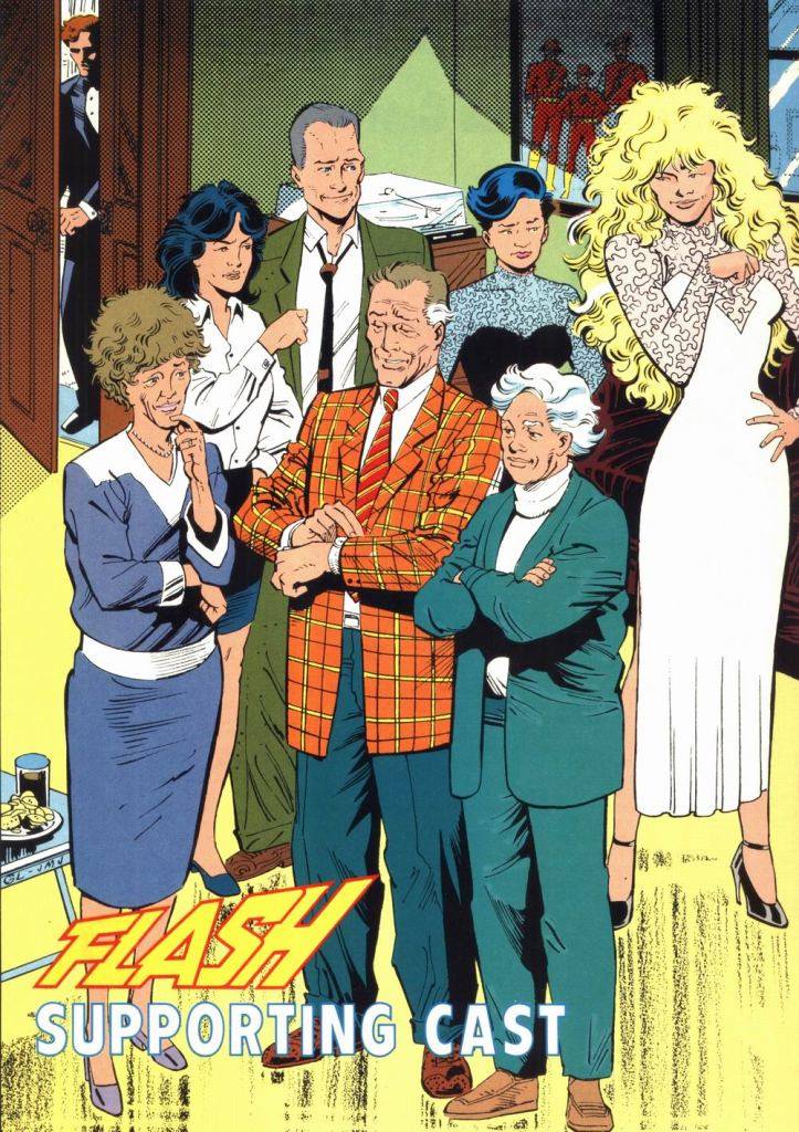 Why Did the Flash's Supporting Cast Not Carry Over to Mark Waid's Run?