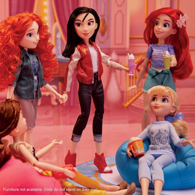 Hasbro Reveals Ralph Breaks the Internet Disney Princess Dolls