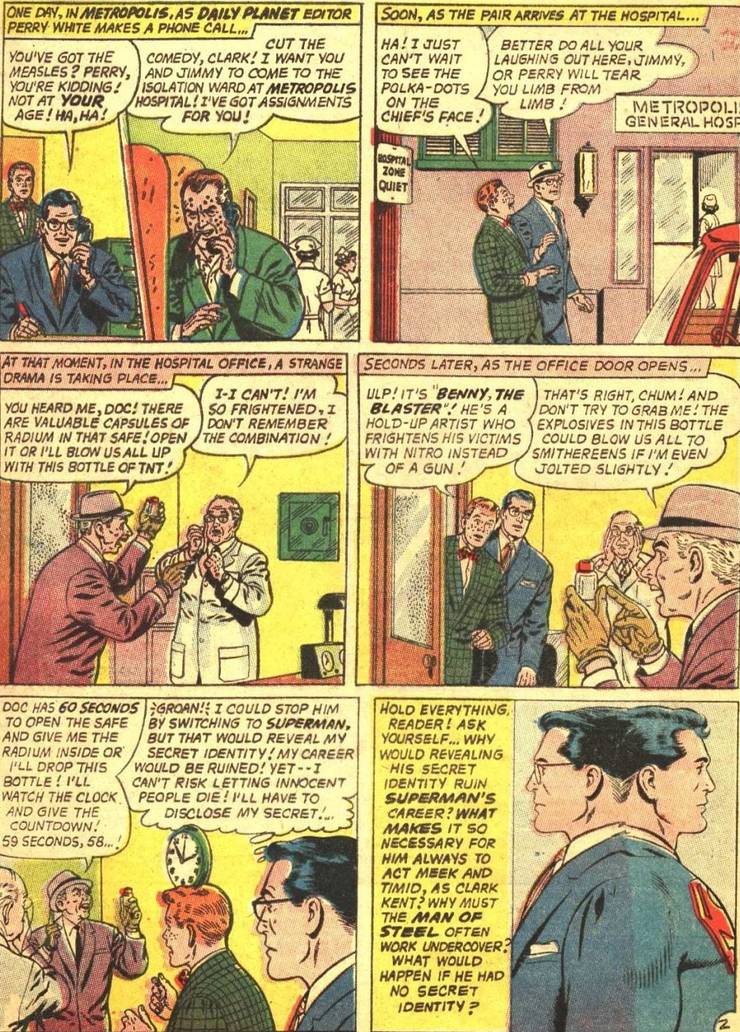 The Original Reasons Superman Needed A Secret Identity Cbr