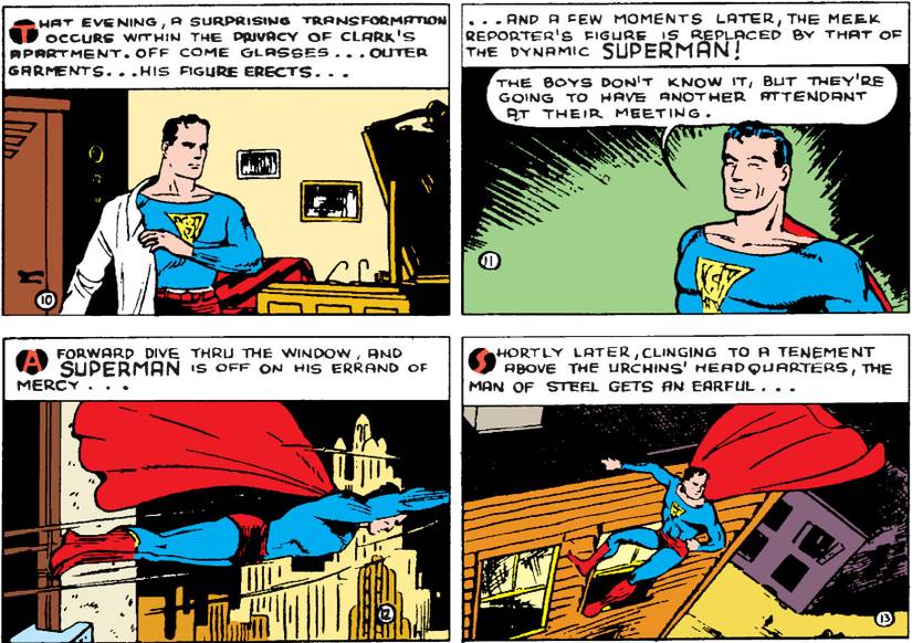 What Happens to Clark Kent's Clothes When He Changes Into Superman?