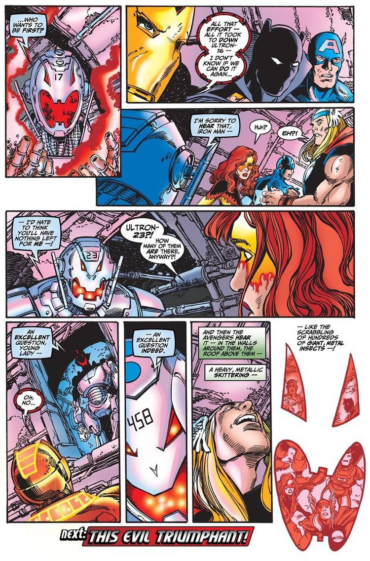 Thor and the Avengers Have Something to Say to Ultron, image size:750x1136