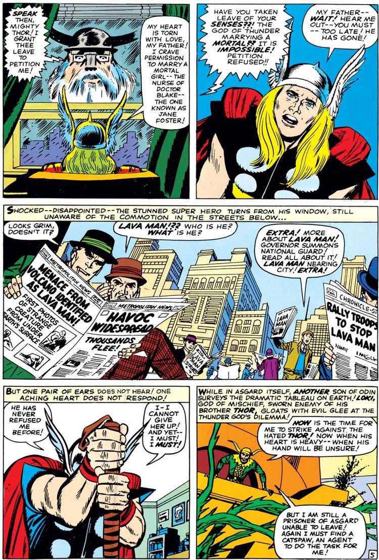 When Did Thor First Start Talking With the 'Thees' and 'Thous'?
